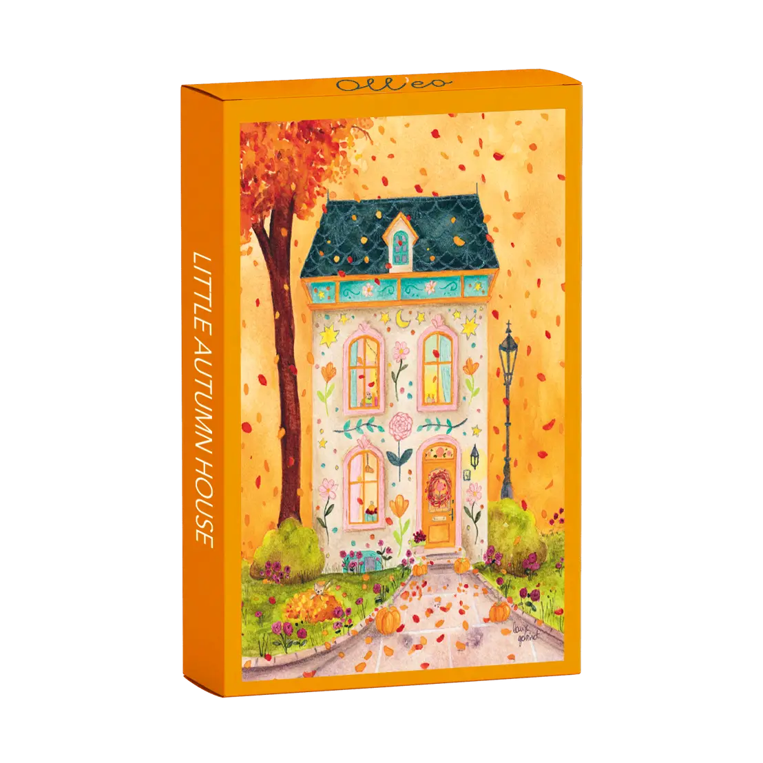 Mini puzzel Herfsthuisje