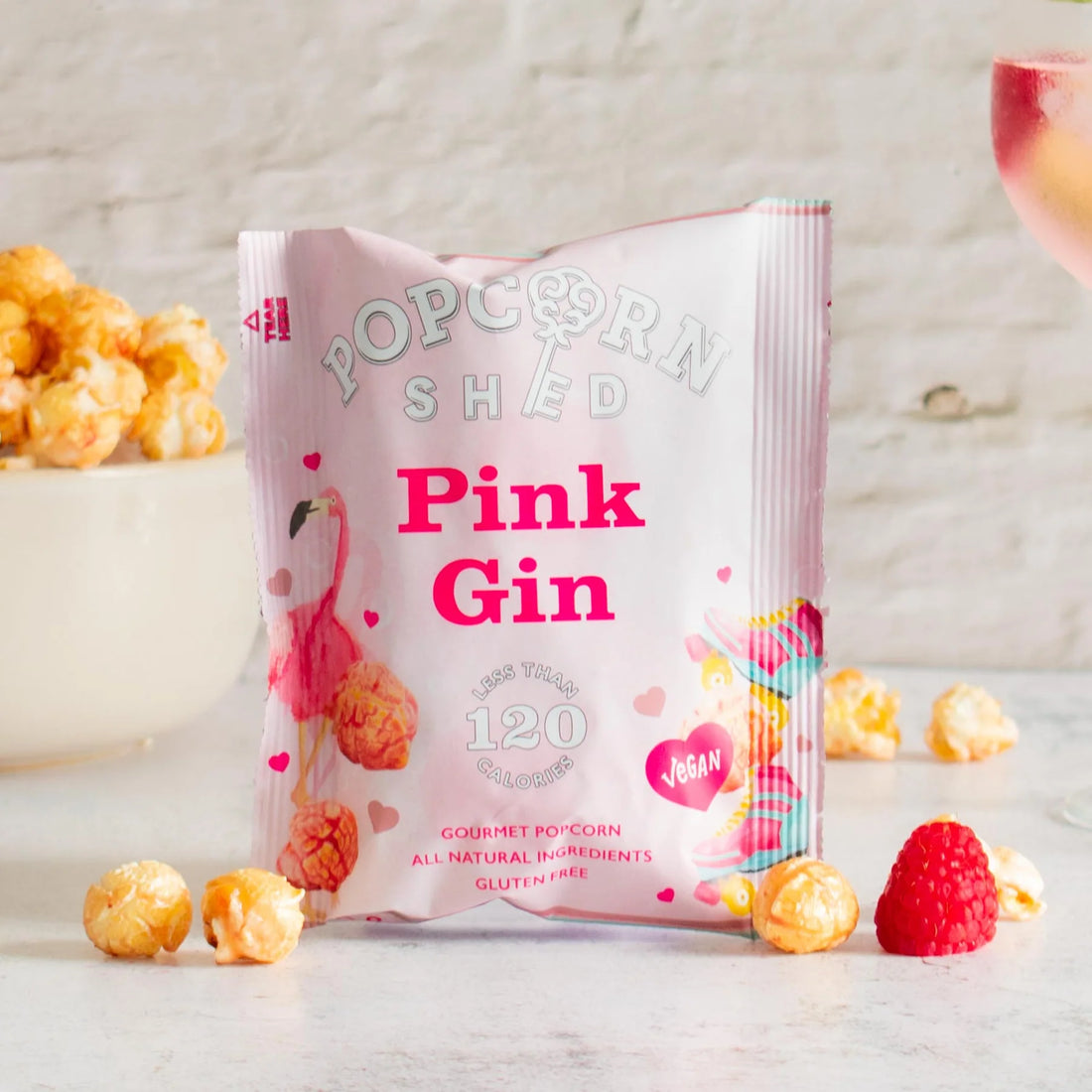 Popcorn | Pink Gin