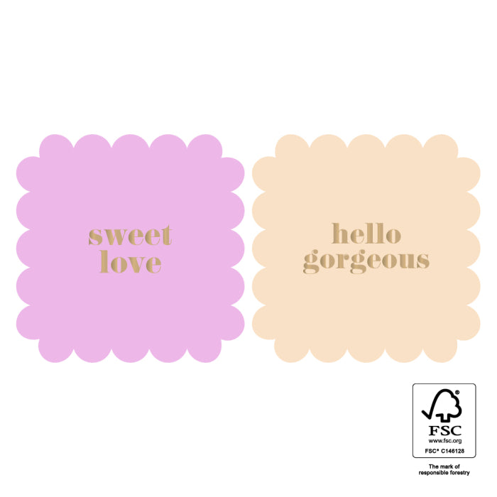 Stickers Duo - Cookie Sweet | 6 stuks