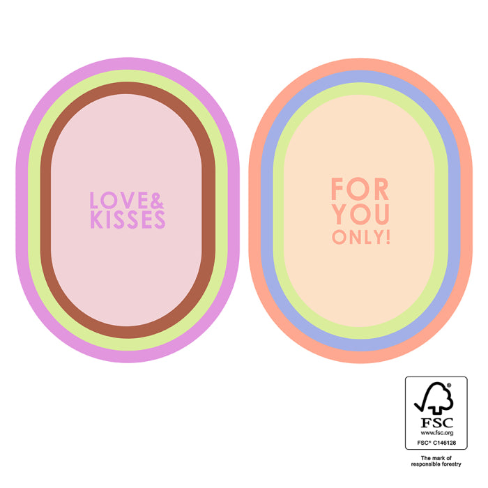 Stickers Duo - Groovy | 6 stuks