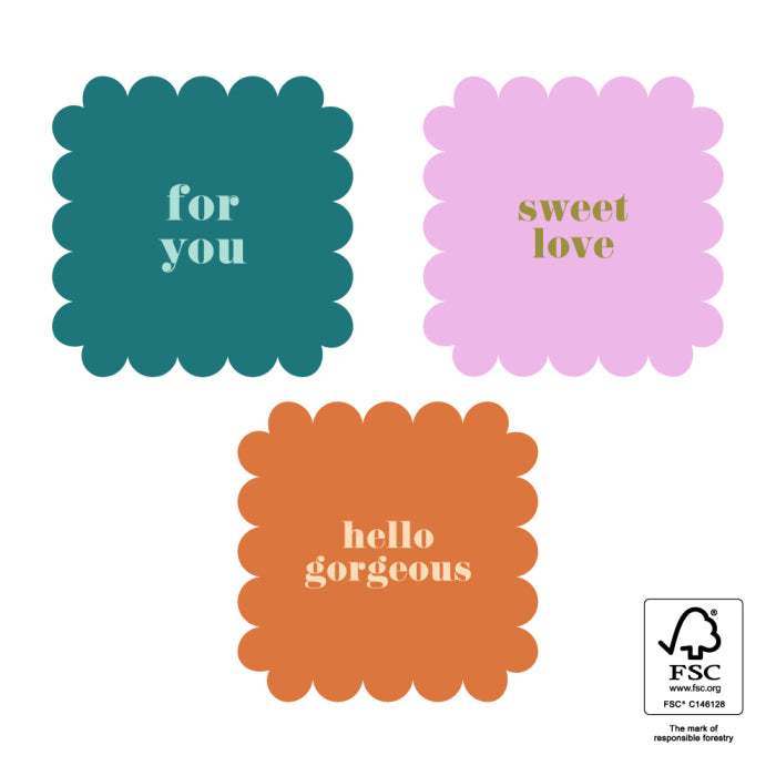 Stickers Multi - Cookie Bright | 6 stuks