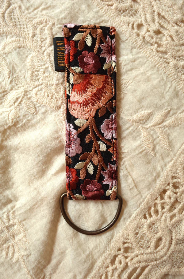 Sleutelhanger | Sweet pea dark