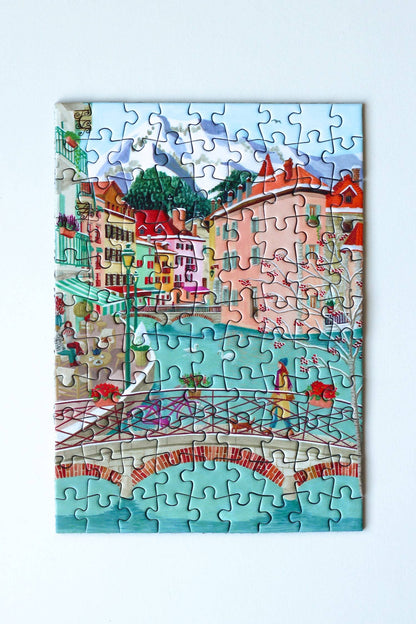 Mini puzzel French Alps