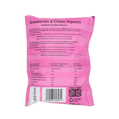Popcorn Strawberry &amp; Cream