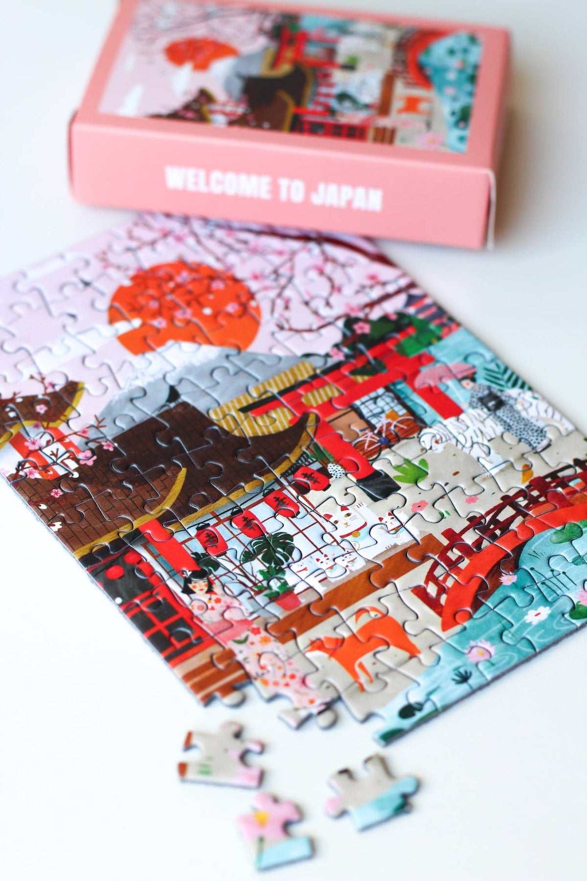 Mini puzzel Welcome to Japan