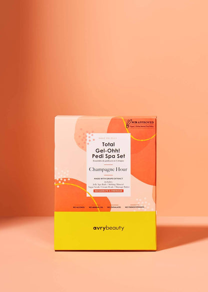 Gel-Ohh! Pedi Spa-set - Champagne hour