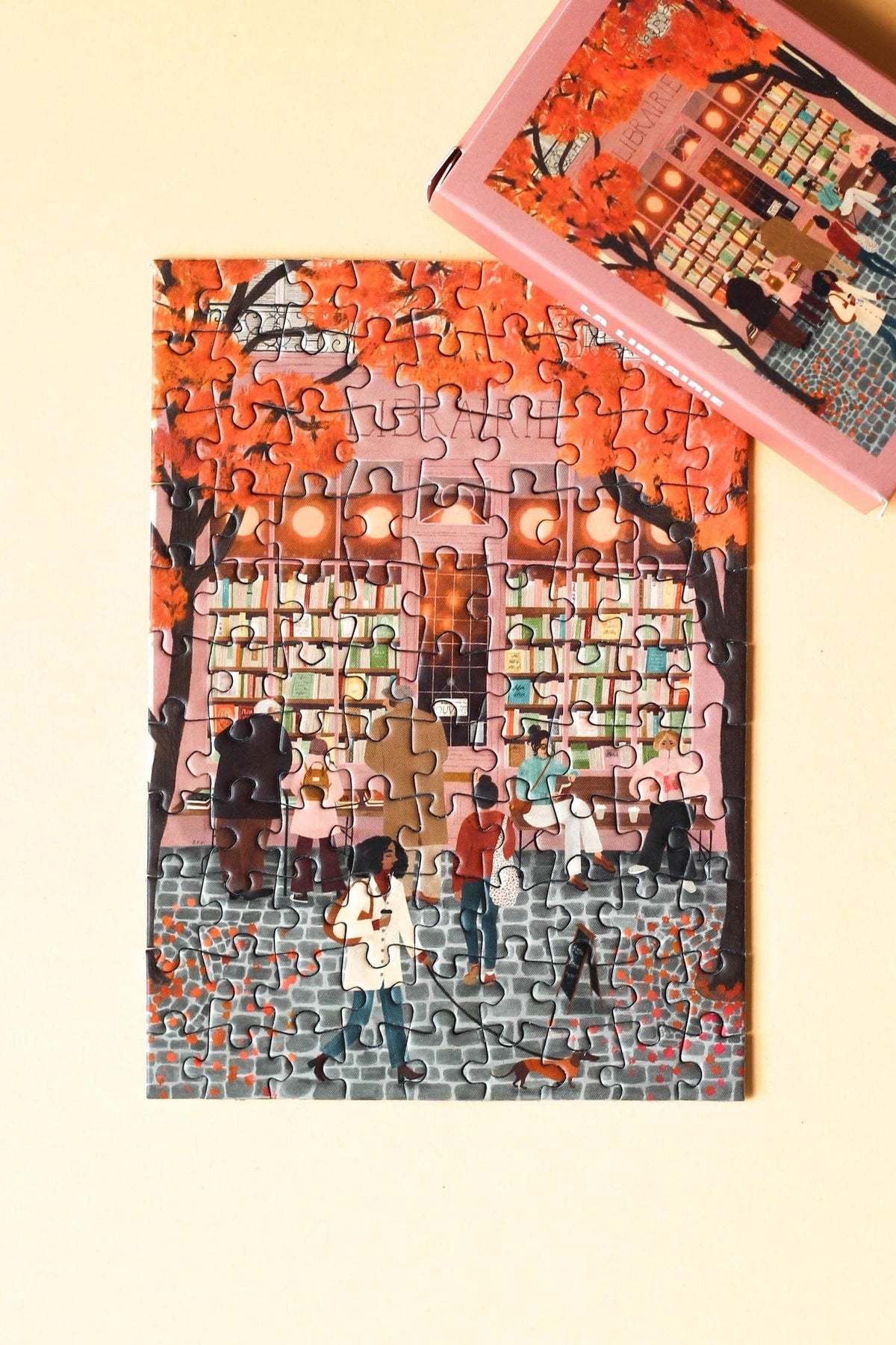 Mini puzzel La Librairie