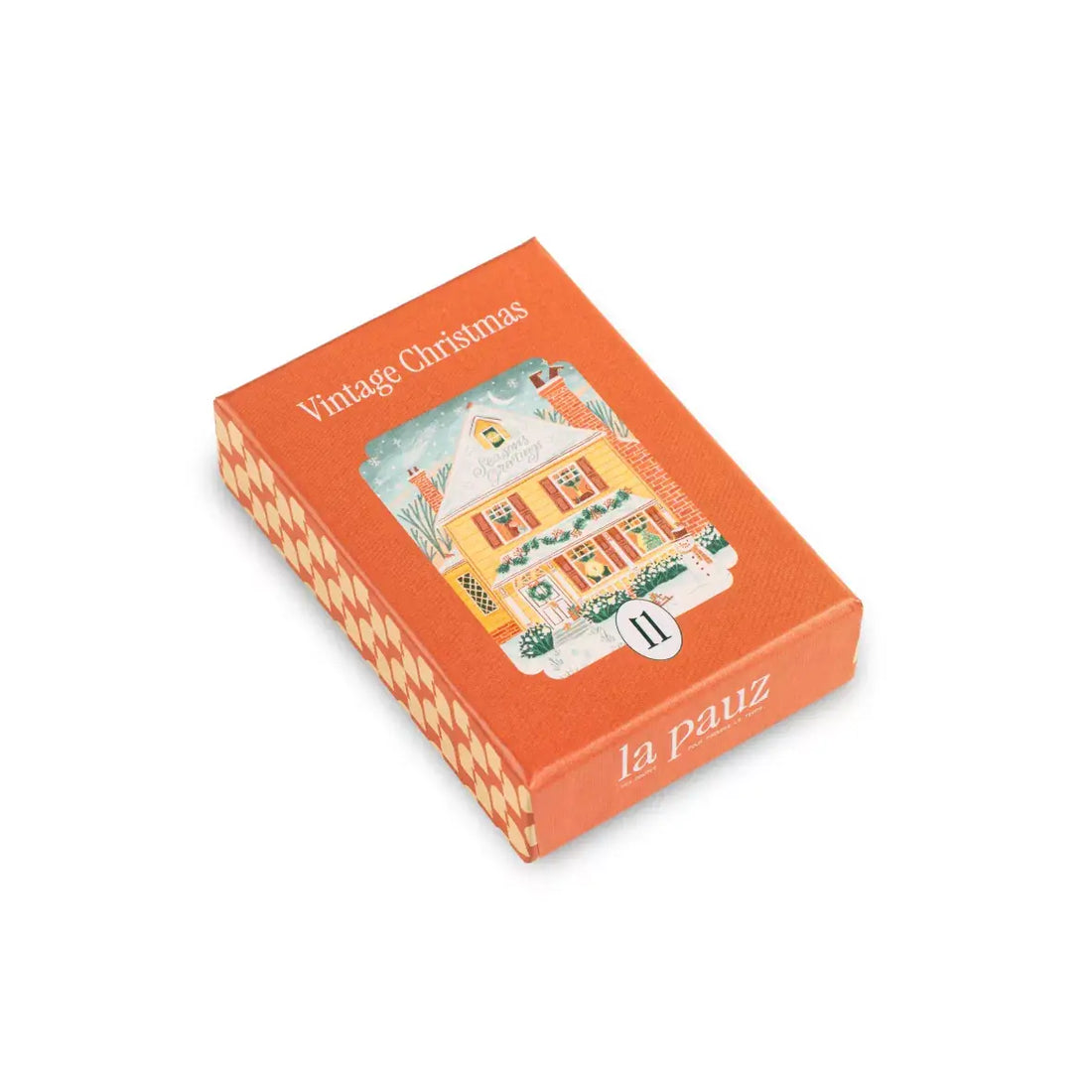 Mini-puzzel Vintage Kerstmis – La Pauz – 99 stukjes