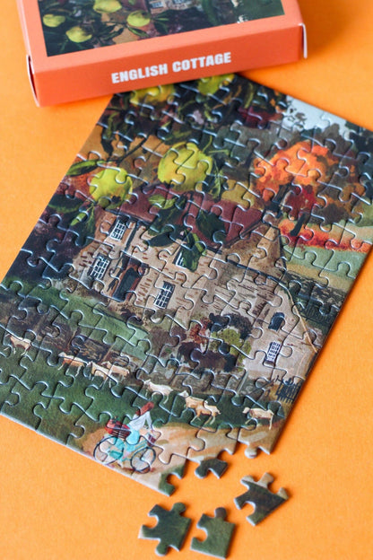Mini puzzel English cottage