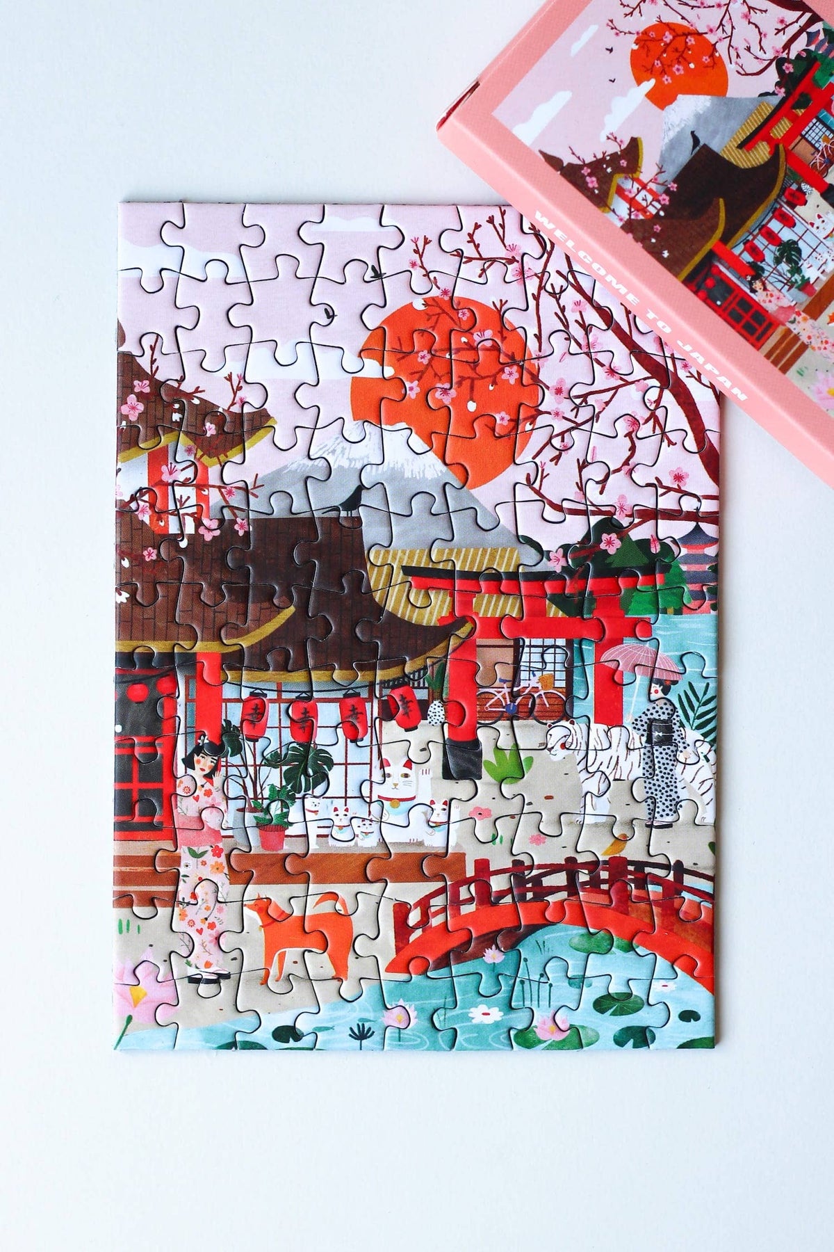 Mini puzzel Welcome to Japan