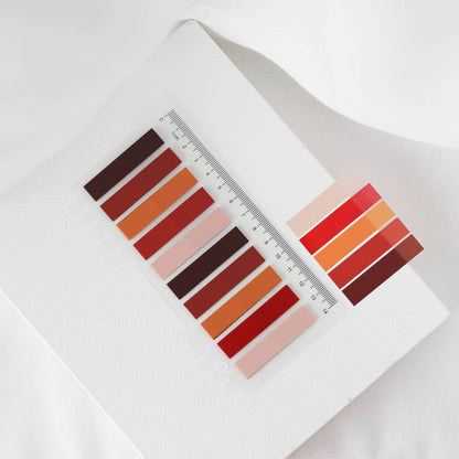 Crimson boekannotatie tabs
