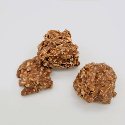 Belgische chocolade-kokosclusters