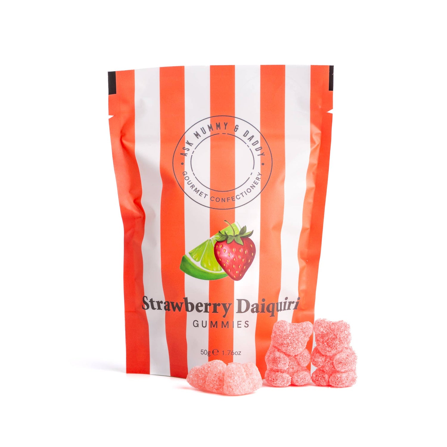 Aardbeien Daiquiri Gummies | Ask mummy and daddy