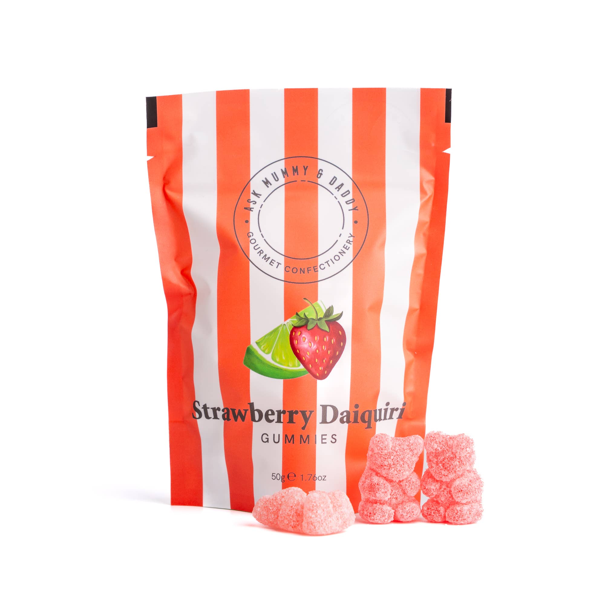 Aardbeien Daiquiri Gummies | Ask mummy and daddy