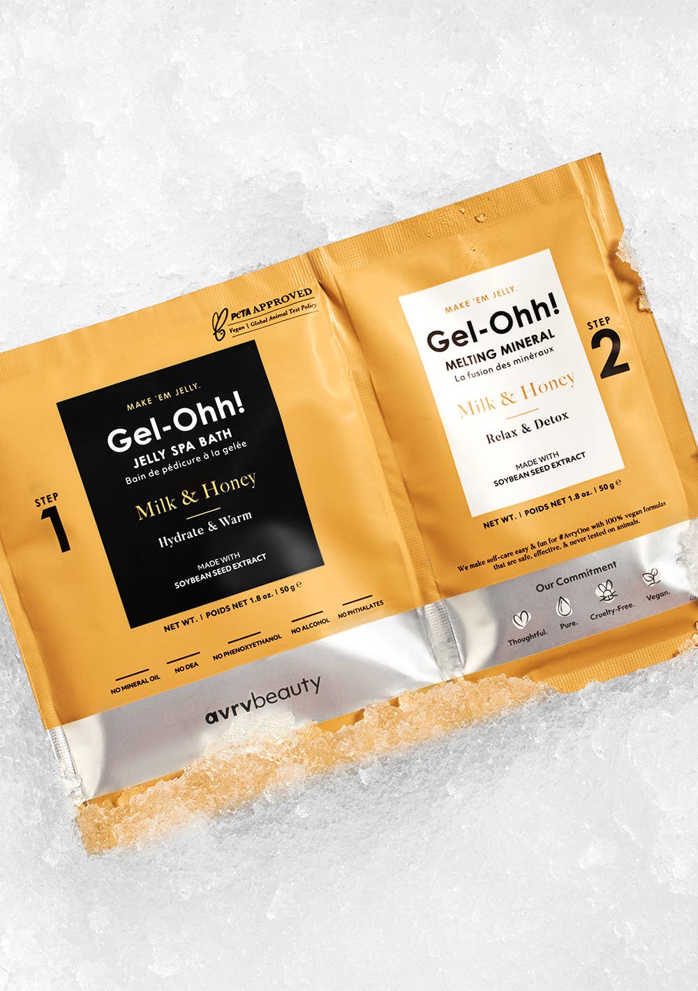 Gel-Ohh Jelly Spa - Melk &amp; Honing