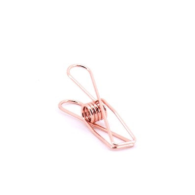 Fish clip | rose | 2 stuks