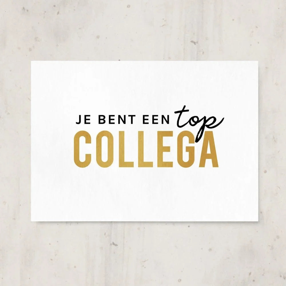 Kaart | Je bent een top collega