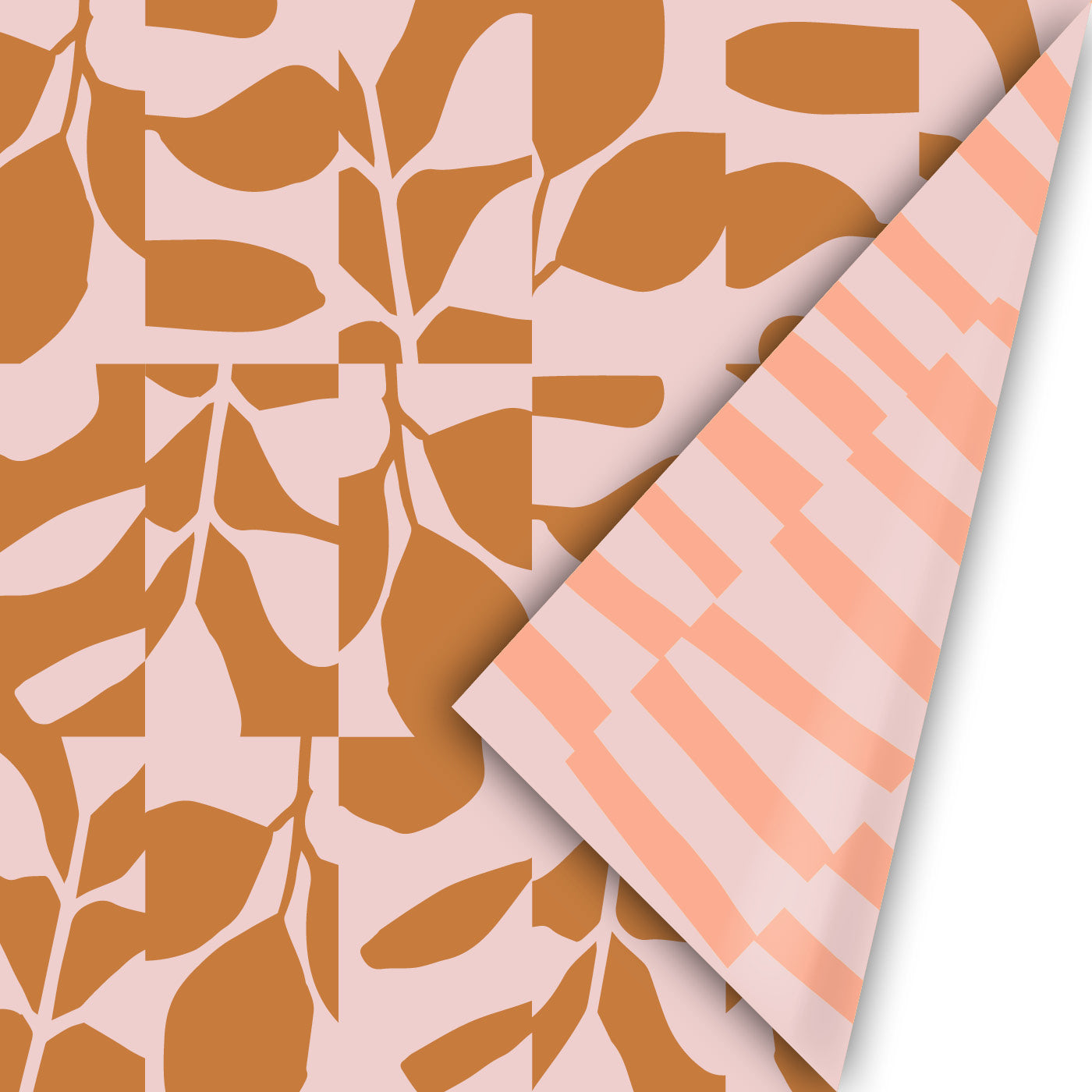 Abstract Botanics | peach/roest