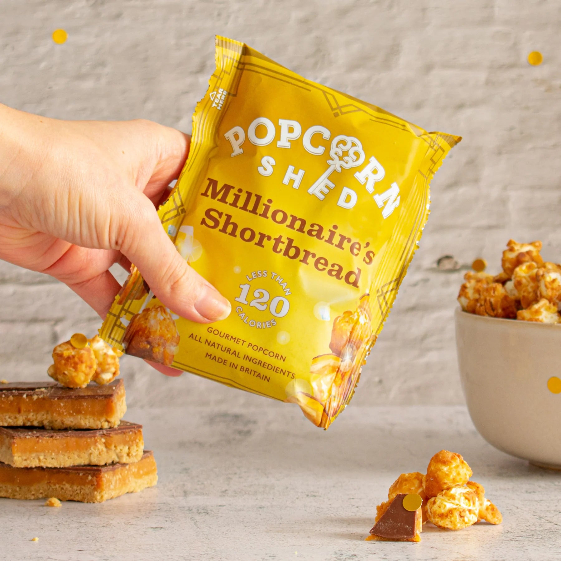 Popcorn | Millionaire Shortbread