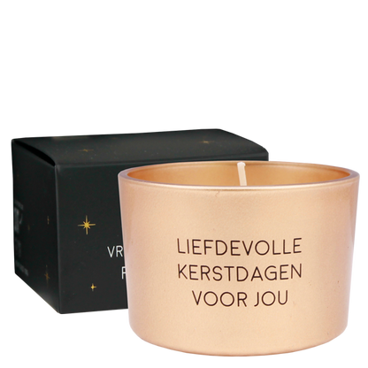 Sojakaars | Liefdevolle kerstdagen voor jou