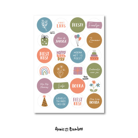 Stickervel | Limited - feest