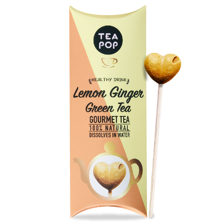 Lemon Ginger TEA on-a-stick!