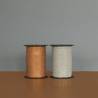 Lint | dots gold - Faded red