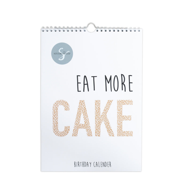 Verjaardagskalender | Eat more cake