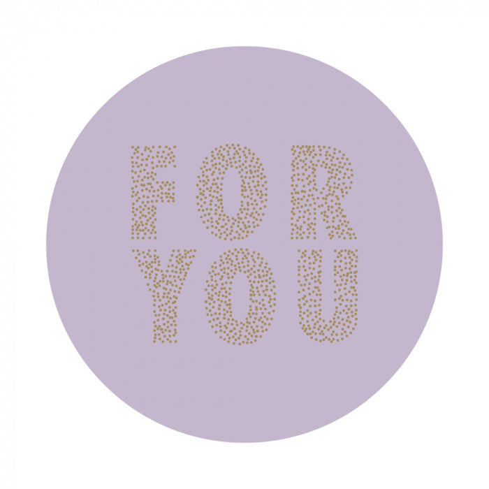 Sticker | For You - Lila | 6 stuks
