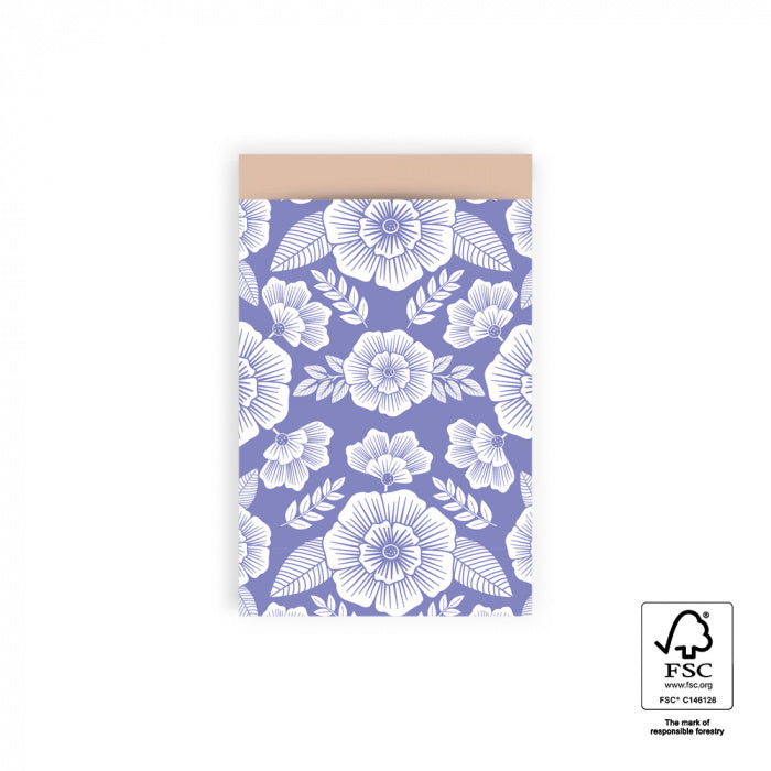 Flowers Violet - Nude | M - 10 stuks