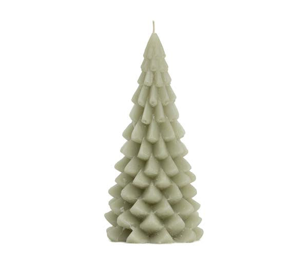 Kaars | Kerstboom ecalyptus - 20cm